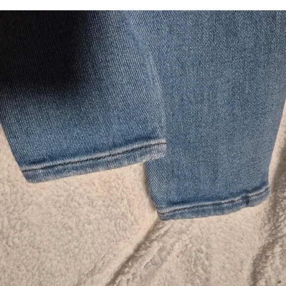 Madewell 10 High-Rise Skinny Jeans Light Indigo Blue Size 23 Denim Pants - Picture 3 of 6